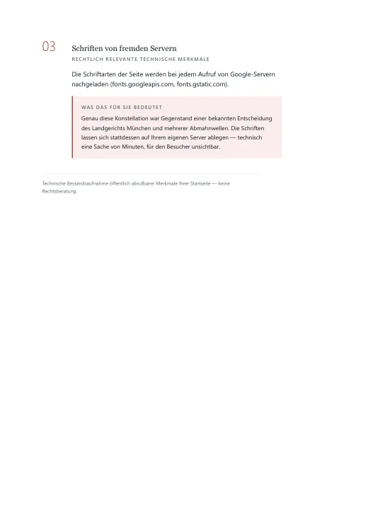 Seite 4 des Musterberichts