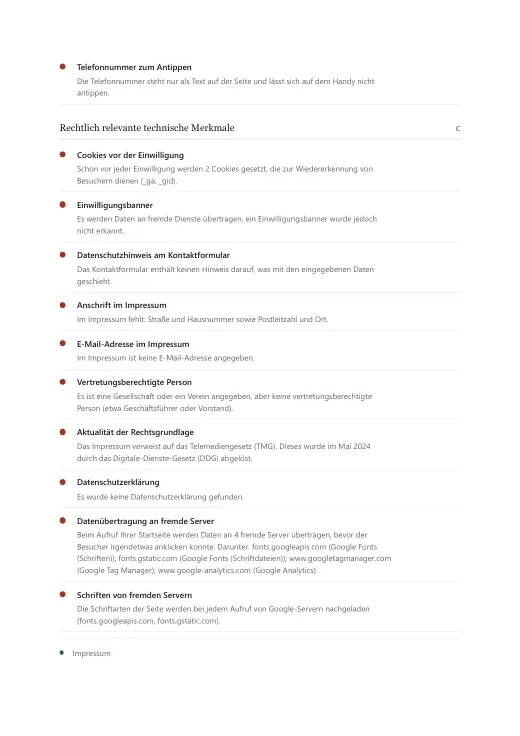 Seite 6 des Musterberichts